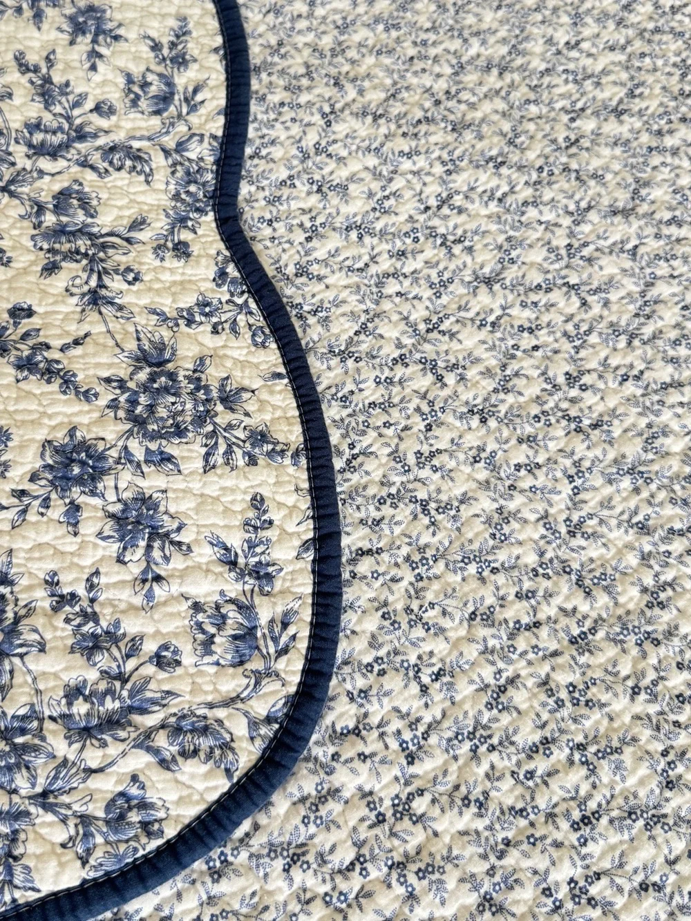 Quilted Reversible Coverlet